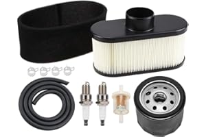 Annolai FR691V Oil Change Kit FR730V Tune Up Kit for Kawasaki FR651V FR691V FR730V FS691V Engine Mower 11013-0752 Air Filter 49065-0721 49065-7007 Oil Filter for John Deer-e X300 X320 Maintenance Kit