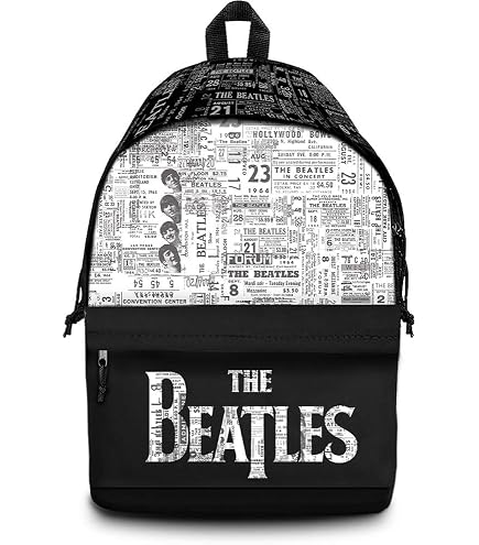 Amazon.com | Rocksax The Beatles Backpack - Abbey Road B/W