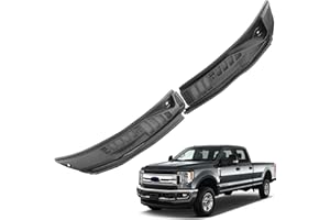 MiKaFex Windshield Wiper Cowl Cover Panel Compatible with Ford Super Duty F250 F350 2017-2022，Left & Right Front Windshield Wiper Cowl Grille Insert Panel, Without Nozzles Hoses