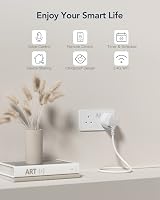 GNCC Smart Plug Mini WiFi Outlet 2 Pack Alexa Google Home Timer Remote 13A 3120W view 2