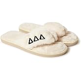 Sorority Shop Tri Delta Fuzzy Slippers Women