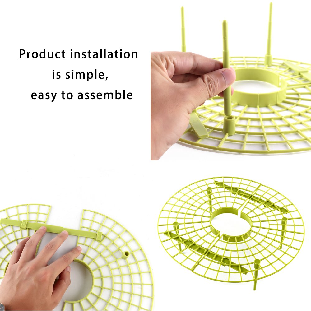 Soportes de fresa, soporte para plantas con 4 patas robustas para ...