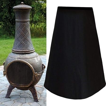 Chimenea Cover Large Heavy Duty Waterproof Chimney Fire Pit