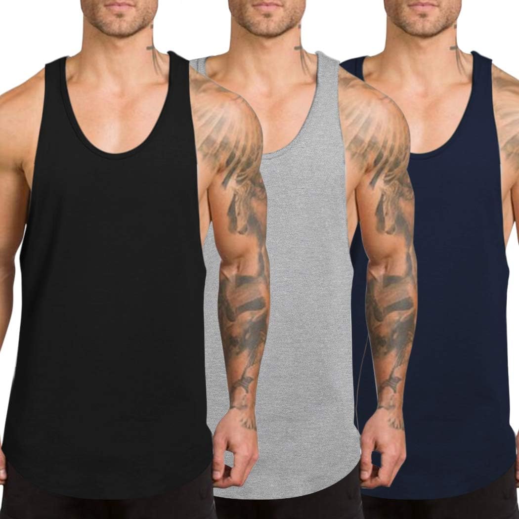 spandex tank tops mens