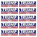 PACETAP 10 PCS Trump 2020 Bumper Stickers, 9 X 3 inch Trump Car and Truck Decal MAGA Stickers, Support 2020 United States Presidential Election