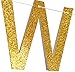 We are So Proud of You Gold Glitter Banner Graduation Sign Photo Props Graduate Party Decorations High School Graduation College Grad Decor(Gold)