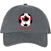 Canada Soccer World International Cup 2026 Hat – Adjustable Baseball Cap – World Football Supporter Gear CUP26