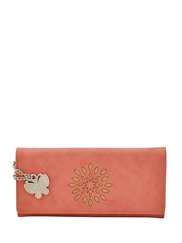 (Butterflies Women Wallet (Peach) (BD BNS 2004PCH)