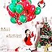 GuassLee 100pcs Merry Christmas Balloons 12 Inch Red and Green Balloons Assorted Pearl Balloons for Christmas Themed Party Decorations