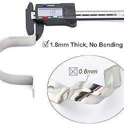 FamlTol OD 3-1/8" Conduit Clamp 304 SS Pipe Support