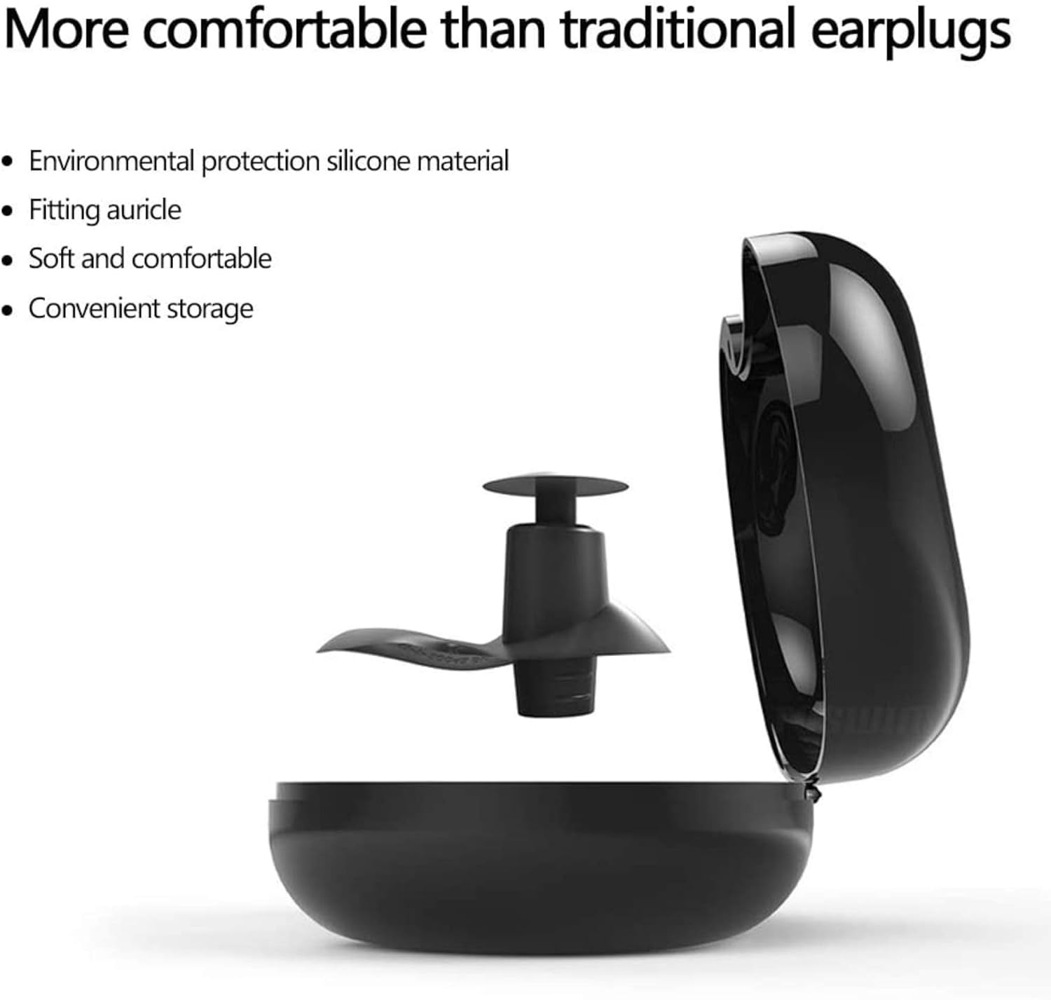 Swimming Ear Plugs,5-Pairs PackWaterproof Reusable Silicone Swimming EarPlugs for Swimming Showering Bathing Surfing Snorkeling and Other Water Sports,Suitable for Kids and Adults: Health & Personal Care