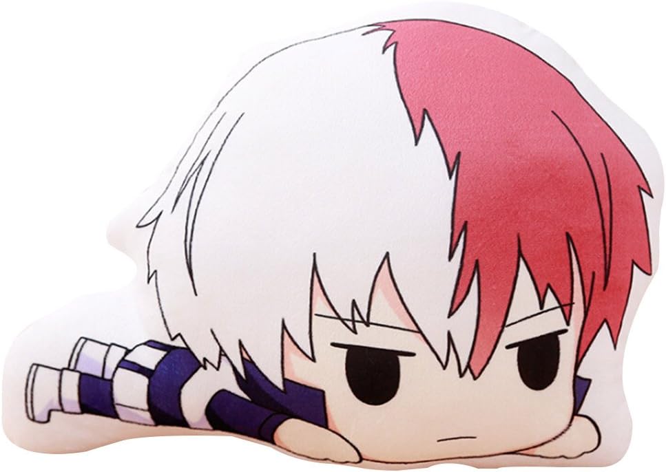 Raleighsee My Hero Academia Animation Around Plush Pillow Izuku Midoriya/Bakugou Katsuki/Todoroki Shoto Novelty Anime Cartoon Image Pillow Anime Fans Gift-35cm,45cm/14'',18''(S H03)
