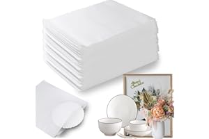 AFROX 100Pack Cushion Foam Pouches, 12''x16'' Packing Cushioning Supplies for Moving, 0.5MM Thick Foam Wrap Pouches Protect Fragile Items, Foam Padding for Packaging Dishes/China/Book/Photo Frame