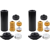 Rear Upper and Lower Shock Absorber Mounts Bump Stops Sealing Grommet Set | for BMW 128i 2008-13, 328xi 2007 2008, 325xi 330i 2006, 335i 2006-08, 335d 323i 2009-11, 328xi 328i 335i 2007-13