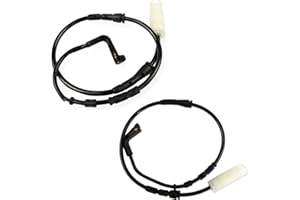 Bapmic 34356789439 + 34356789445 Front and Rear Brake Pad Wear Sensor Kit for BMW 1 & 3 Series E82 E90 E91 E92 E93