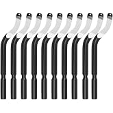 10PCS High-Speed Steel Deburring Blades Set &ndash; BS1010 Rotary Burr Removal Blades for Metal, Plastic, Aluminum, Copper, and Wood (Handle Not Included)