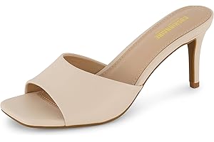 CUSHIONAIRE Women's Evie One Band Dress Sandal +Memory Foam And Wide Widths Available