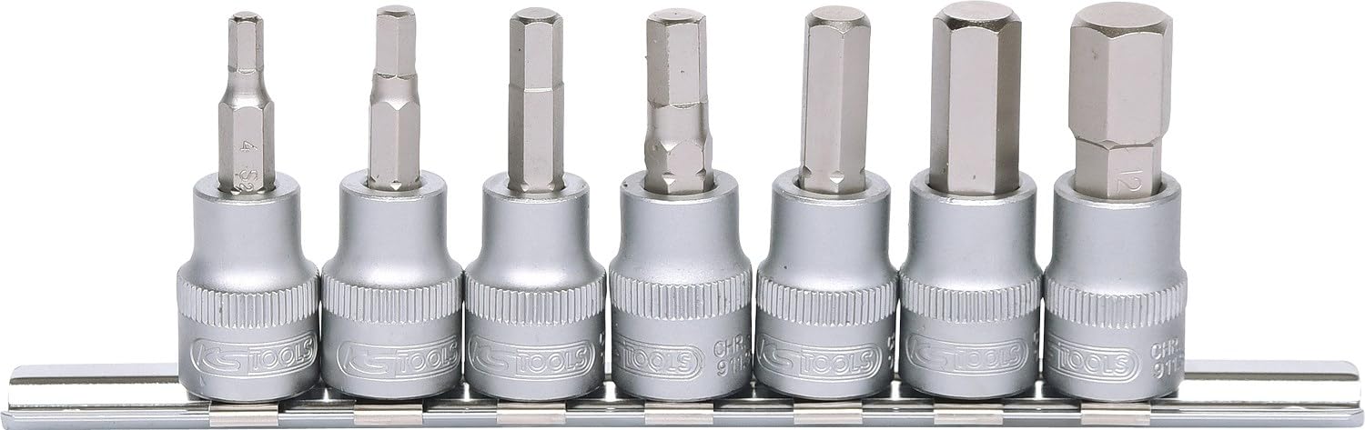 KS Tools 911.3945 3/8-inch Hex Drive Bit Socket Set (7 Pieces)
