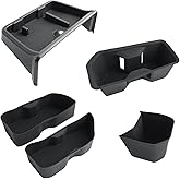 CDEFG 5PCS for 2024 2025 2026 Toyota Grand Highlander Center Console Dash Organizer 12.3-Inch Screen Storage Tray Cup Holders