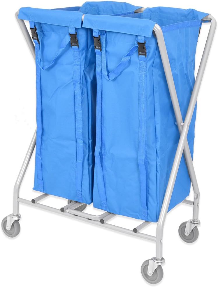 Viva Brite Twin Bags For Folding Laundry Trolley