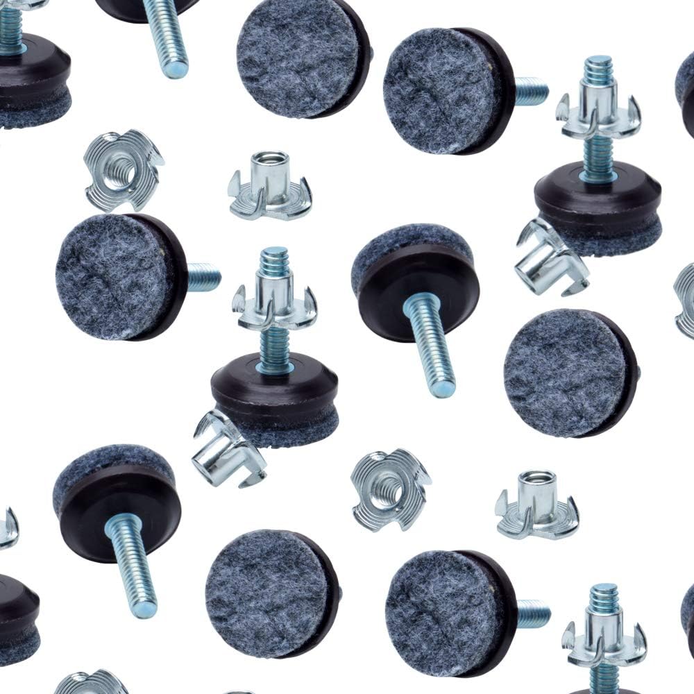 Medium Duty Felt Furniture Levelers - 1/4
