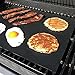 BBQ Grill Mat - Set of 3 Non-stick Grill Mats Reusable Grilling Mats Dishwasher Safe Barbecue Utensil for Meat Biscuit Baking by GMpart