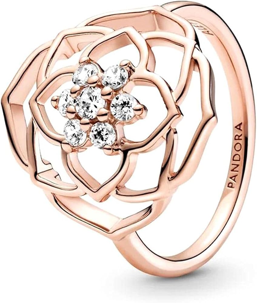 Anillo de Rose Petals Amazon.es Joyería