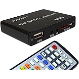 JUSTOP HD Media Box Player Full HD 1080P HDMI Out, 5.1 Surround Sound Out - Play Movies / Music / Photos / Files directly on your TV