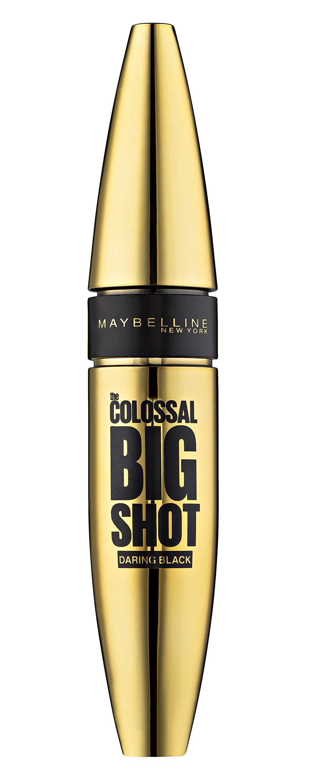 Maybelline New York Volum'Express The Colossal Big Shot Mascara for Volume, Daring Black, 9.5 ml