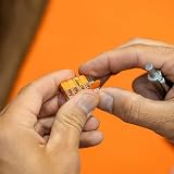 WAGO 221-415 25 Piece Connection Block 5 Conductors 0.14-4 mm² Orange view 6