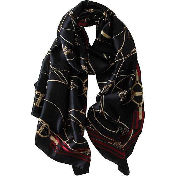 Èaphi エフィ INDIA PATTERN SATIN SCARF Èaphi エフィ INDIA PATTERN SATIN SCARF 小物 eaphi INDIA