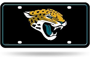 UNIQUELY ORIGINAL STORE Uniquely Original NFL Football Jacksonville Jaguars Team Logo Metal Auto Tag 6" x 12" - Great for Truck/Car/SUV