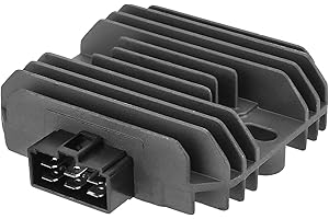 GELAIDI Voltage Regulator Rectifier 12V Compatible with JOHN DEERE Gator 6 x 4 M97348 130 160 165 M70121 Kawasaki 18HP 1990-2000 21066-2056 21066-2070 Shindengen SH578-12 SH626-12