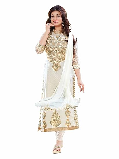 white long salwar