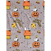 Berkshire Blanket & Home Co. Halloween Throws and Blankets (Gray - Happy Halloween, 50" x 70")