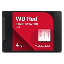 内蔵型SSD WD Red SA500 500GB SATA SSD SSD WD Red NAS SA500 4TB SATA III 2,5
