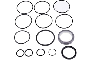 Dowfane Bucket Cylinder Seal Kit 90939 Compatible with 2345 2346 2347 2400 2425 2445 2" Cylinder with 1-1/4" ROD