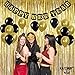 KatchOn, New Years Eve Party Supplies 2025 Set - 10 Feet, Pack of 20 | Gold Fringe Curtain Backdrop | Happy New Year Banner, New Years Decorations 2025 | New Years Backdrop, Happy New Year Decorations