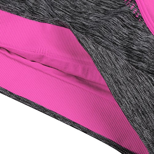 Hotiary Mid-Impact Racerback Sports Bra with Pants Yoga Sets Space Dye Colors