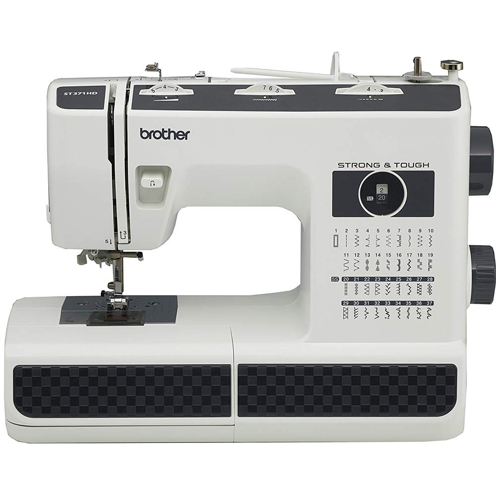 Máquina de coser Brother ST371HD, 37 puntadas incorporadas, 6 pies incluidos