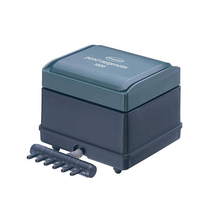 Blagdon Pond Oxygenator 1800, 6 Outlet Air Pump for Ponds Up to 10,000