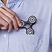 Tri Fidget Hand Spinner Toy Stress Reducer Ultra Durable High Speed Ceramic Bearing Fidget Finger Toy Guarantee 1 Min Spin Time Perfect for ADD ADHD Anxiety Autism And Stress Relief (BLACK)