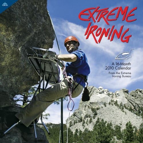 extreme ironing! 