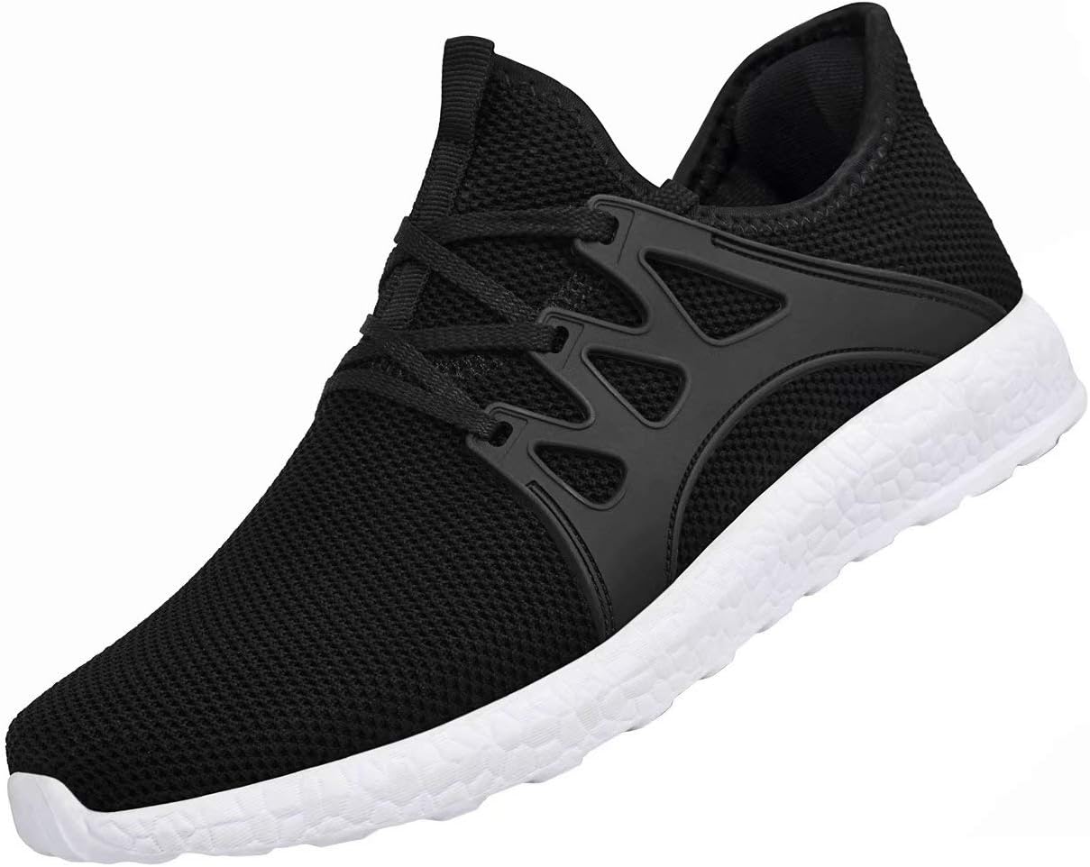 QANSI Men's Air Knitted Running Shoes