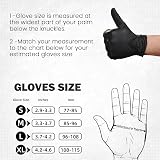 The Real Touch Black Nitrile Gloves Latex Free Powder Free 100 Count view 7