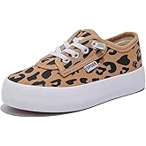 OPOEE Children's Sports Shoes Boys and Girls, Low Cut Children's Canvas Shoes, Wide Fitting Lazy Skateboard Shoes White Toddler Shoes Girls Sneakers