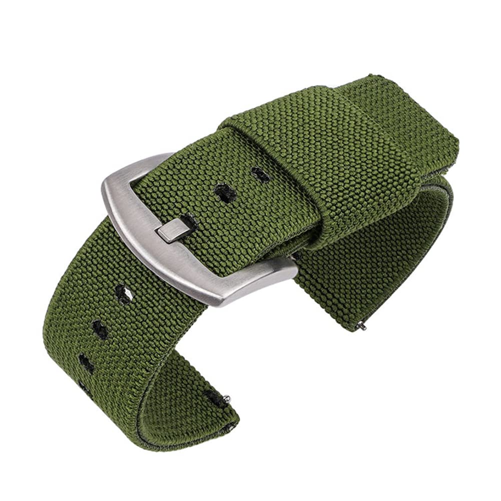 Tyogeephy Sport Strap Compatible with Garmin Venu 2S / Vivoactive 4S / Vivomove 3S Replacement Wristbands Breathable Nylon Woven Adjustable Watch Bands for Women&Men