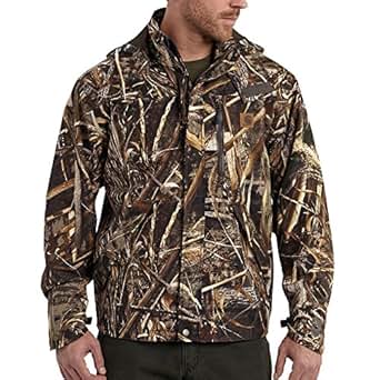Amazon.com: Carhartt Men's Big & Tall Camo Shoreline Jacket: Clothing