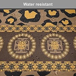 Ambesonne African Chair Seating Cushion Set of