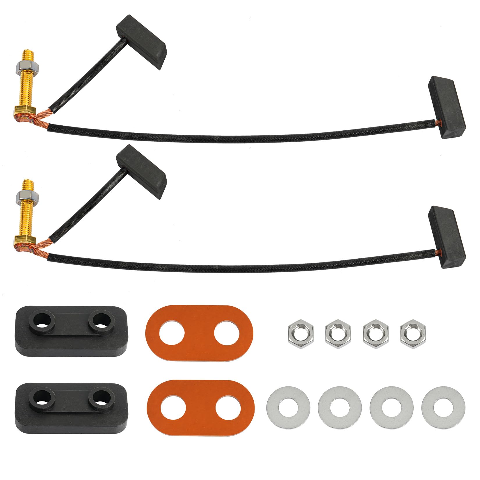 No. 1 accessories 48 36 Volt Motor Brush Kit,Fits 1994-up Club Car and Yamaha G8 G9 G14 G16, G.E Electric Golf Cart